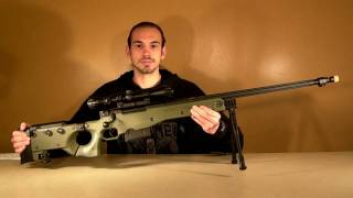 Gas L96 Sniper Rifle review [upl. by Rebe]