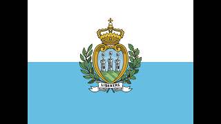 San Marino 1939 EAS Alarm FLAG CHANGE [upl. by Yenaled]