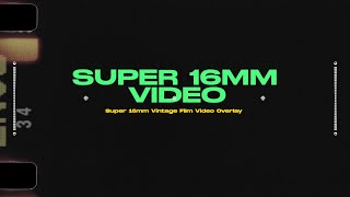 16mm Film Grain Video free Overlay  Link 16mm vintage film [upl. by Fredette]