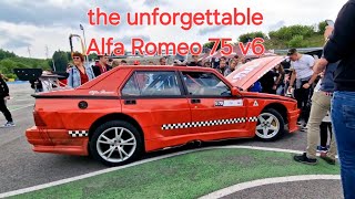 alfa Romeo 75 the unforgettable alfa Romeo 75 [upl. by Emiatej]