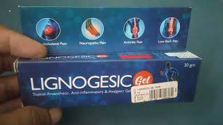 LIGNOGESIC Gel  LIGNOGESIC Gel Uses Side effects Benefits Dosage Composition Review in Hindi [upl. by Eitnom]