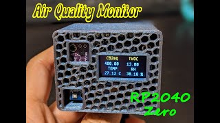 Air Quality Monitor for CO2 TVOC Temperature and Humidity [upl. by Arliene]