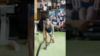 Advanced Battle Rope Workout for Lower Body fat loss fitnessfighters reel shorts gymbattlerope [upl. by Tohcnarf310]