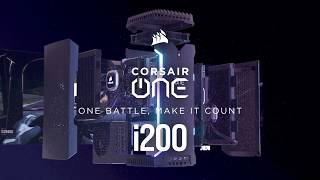 CORSAIR ONE i200 Compact Gaming PC  ONE Battle Make it Count [upl. by Papert]