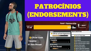 NBA 2K21 MY CAREER TUTORIAL COMO NEGOCIAR CONTRATO COM OS PATROCÍNIOS ENDORSEMENTS PT BR [upl. by Trude285]