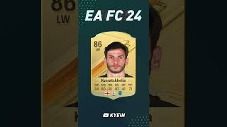 Khvicha Kvaratskhelia  FIFA Evolution FIFA 23  EAFC 25 [upl. by Grove]