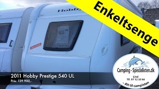 2011 Hobby Prestige 540 UL hos CampingSpecialisten [upl. by Rehpetsirhc]