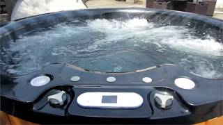 The Lord 8 Seater Round Design Balboa Hot tub Exclusive to Hot Tub Suppliers [upl. by Gillan]