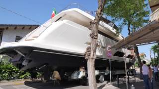 The first Ferretti Yachts 920 is launched [upl. by Remliw359]