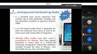 Autoregressive Distributed Lag Model ARDL [upl. by Vanni]