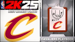 NBA2K25 MYTEAM FULL BREAK DOWN OF THE CAVS PLAYBOOK 👀‼️🔥 [upl. by Reiser639]