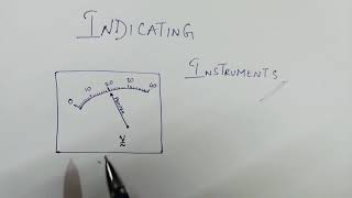 Indicating instruments working principles in TELUGU [upl. by Torbert]