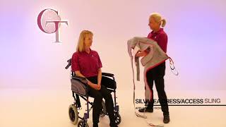 DressAccess Sling Application from Wheelchair [upl. by Gibbs33]