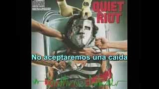 Quiet Riot  Winners Take All Subtitulado al Español [upl. by Anirpas]