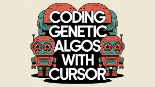Live genetic Algorithm coding with Cursor AI learns to play snake [upl. by Enileme]