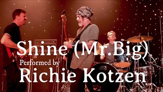 Shine MrBig Performed by Richie Kotzen Band  Front Row View  Live at Monsters of Rock Cruise [upl. by Imeon262]