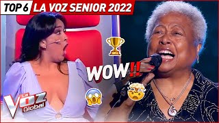 Audiciones a Ciegas GANADORAS de La Voz Senior 2022 [upl. by Herbie]