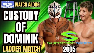 WWE SummerSlam Classic Rey Mysterio vs Eddie Guerrero  Custody Of Dominik Ladder Match Watch Along [upl. by Gnoix]