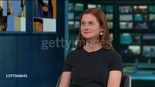 Bonnie Wright on BBC News [upl. by Trueman]