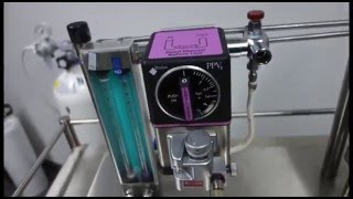 Filling an anaesthetic machine vaporizer [upl. by Sillyhp]