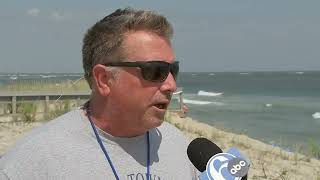 Series of water rescues drownings reported along Jersey shore due to strong rip currents [upl. by Eugatnom]