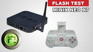 Tes MINIX NEO X7 dengan Ipega Multimedia Bluetooth Controller  Flash Gadget Store Indonesia [upl. by Nelehyram]