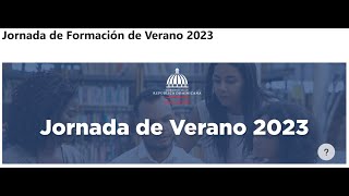 JORNADA DE FORMACION DE VERANO 2023 [upl. by Huxham3]