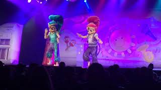 Milkshake Monkey Show Featuring Fireman Sam Digby Dragon Shimmer amp Shine Noddy amp More Butlins 2019 [upl. by Notnil]