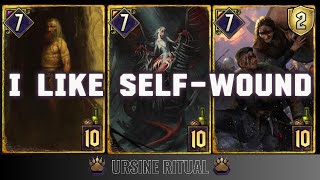 Gwent  SelfWound Skellige Deck  Melusines Affliction [upl. by Iv]