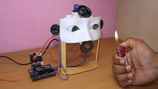 how to moving robot eyes using sound at your home [upl. by Lladnor161]