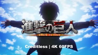 Attack On Titans  All Openings 19  4K 60FPS [upl. by Tenaj]