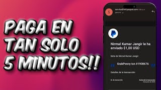 SI PAGA 🤑 APP PARA GANAR DINERO RÁPIDO A PAYPAL 2024 🔥 GRABPENNY 💸 COMPROBANTE DE PAGO 💰 [upl. by Hotchkiss]