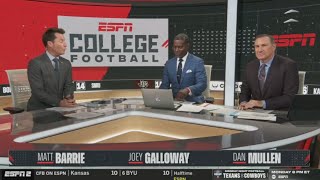 ESPN College Football Final  Reaction CFB Week 12 Georgia take down Tennessee Colorado crush Utah [upl. by Carlee]