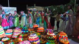 Aravelli Bathukamma sambaralu 2024 [upl. by Sirk]