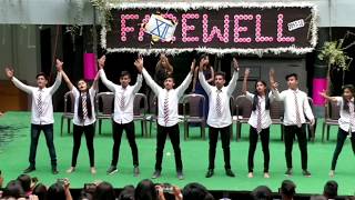 Farewell 2018  superb dance performance by students  School life  board exams  practicals [upl. by Jacoba]