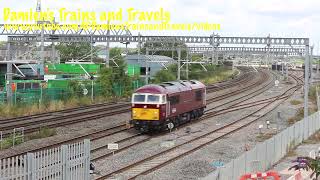 GBRf Class 69 No 69009 ‘Western Consort’ at Finedon Road Industrial Estate 17th July 2024 [upl. by Siobhan]