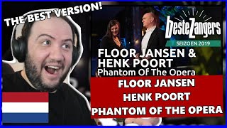 Floor Jansen amp Henk Poort  Phantom Of The Opera  Beste Zangers 2019  Teacher Paul Reacts 🇳🇱 [upl. by Vania]