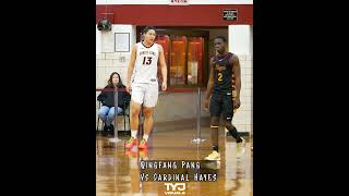 Christ The King Basketball Qingfang Pang Vs Cardinal Hayes basketball elite espn nycbasketball [upl. by Neveda]