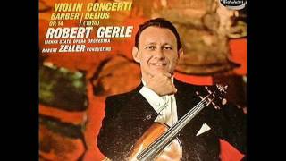 Gerle plays Delius violin concerto part 3 of 3 [upl. by Beniamino]