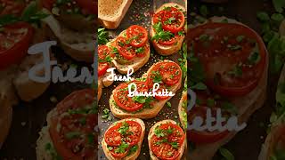 Bruschetta Recipe I Tomato Bruschetta Recipe I Easy Bruschetta Recipe I Foodcazt [upl. by Karub]