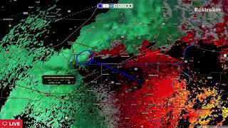 LIVE Severe Weather Coverage Tornado Warning in Northern Arkansas [upl. by Malachy]