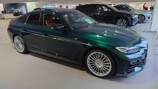 BMW Alpina D4 S Grand Coupé  Alpina Green Metallic  4K [upl. by Ahsasal828]