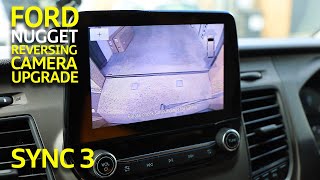 Ford Transit Nugget Campervan  Reversing Camera Upgrade [upl. by Ecnarrat]