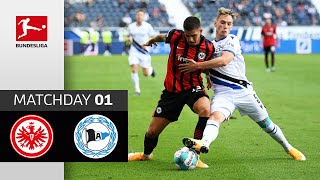 Eintracht Frankfurt  Arminia Bielefeld 11  Highlights  Matchday 1 – Bundesliga 202021 [upl. by Yhtuv258]