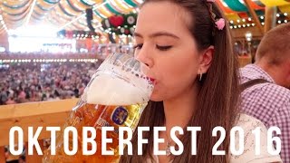 OKTOBERFEST 2016  MUNIQUE  DUDA NASCIMENTO [upl. by Arahsak13]