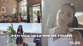 24 H NGA JETA IME NE TIRANE  NJE DITE REALE NE JETEN TIME  VLOG SHQIP  TIRANA VLOG ROMINA GJINALI [upl. by Artemahs]