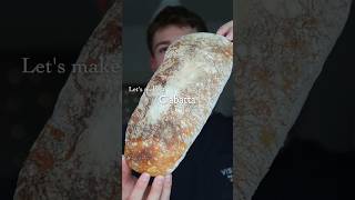 Easy homemade ciabatta 👨🏼‍🍳🥖 recipe shorts [upl. by Olaznog]