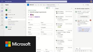 Organize track and collaborate with Project in Microsoft Teams [upl. by Lyrehs]