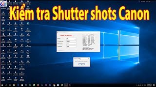 Hướng dẫn kiểm tra nhanh số shot Shutter shots các dòng Canon DSLR II mua máy ảnh cũ [upl. by Marie-Ann]