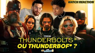 THUNDERBOLTS WATCH REACTION  La Suicide Squad de Marvel est là   Les Watchers [upl. by Barb24]